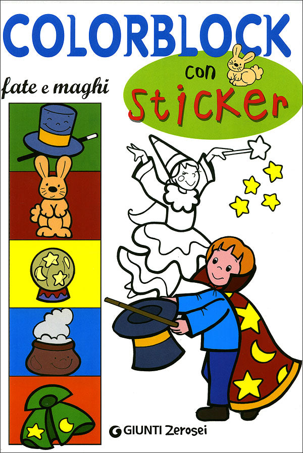 Colorblock con Sticker: fate e maghi