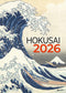 Calendario Hokusai 2026 da parete (30 x 42 cm)