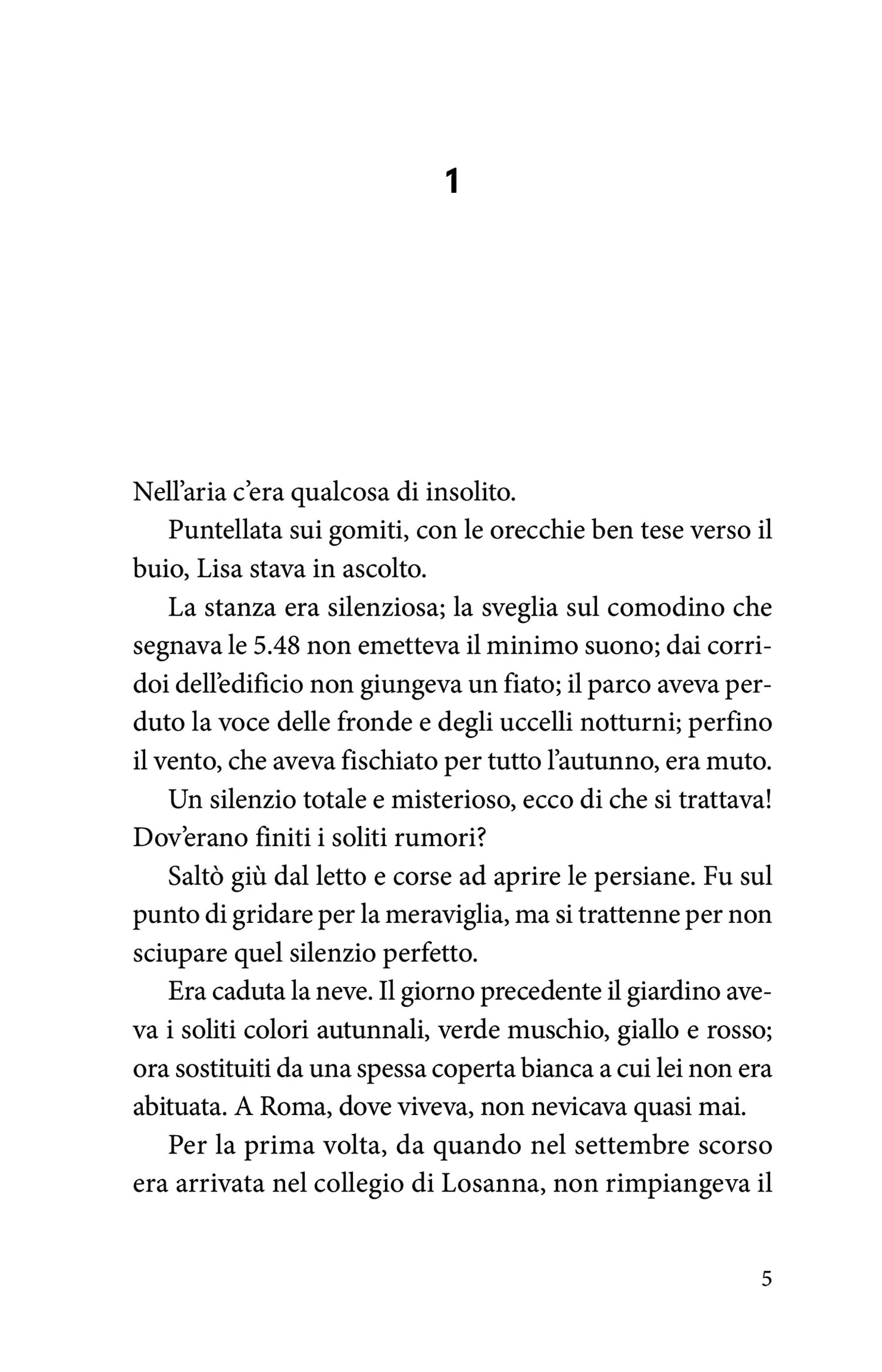 La neve finché cade