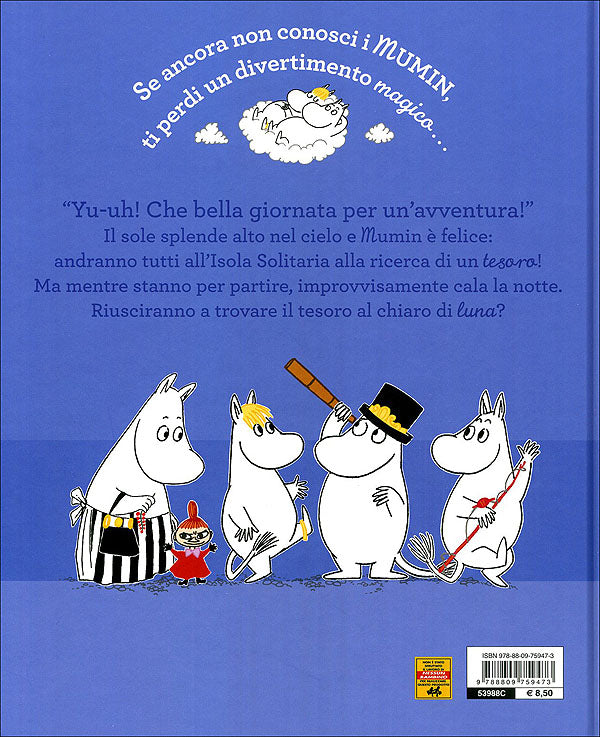 Mumin e l'avventura al chiaro di luna