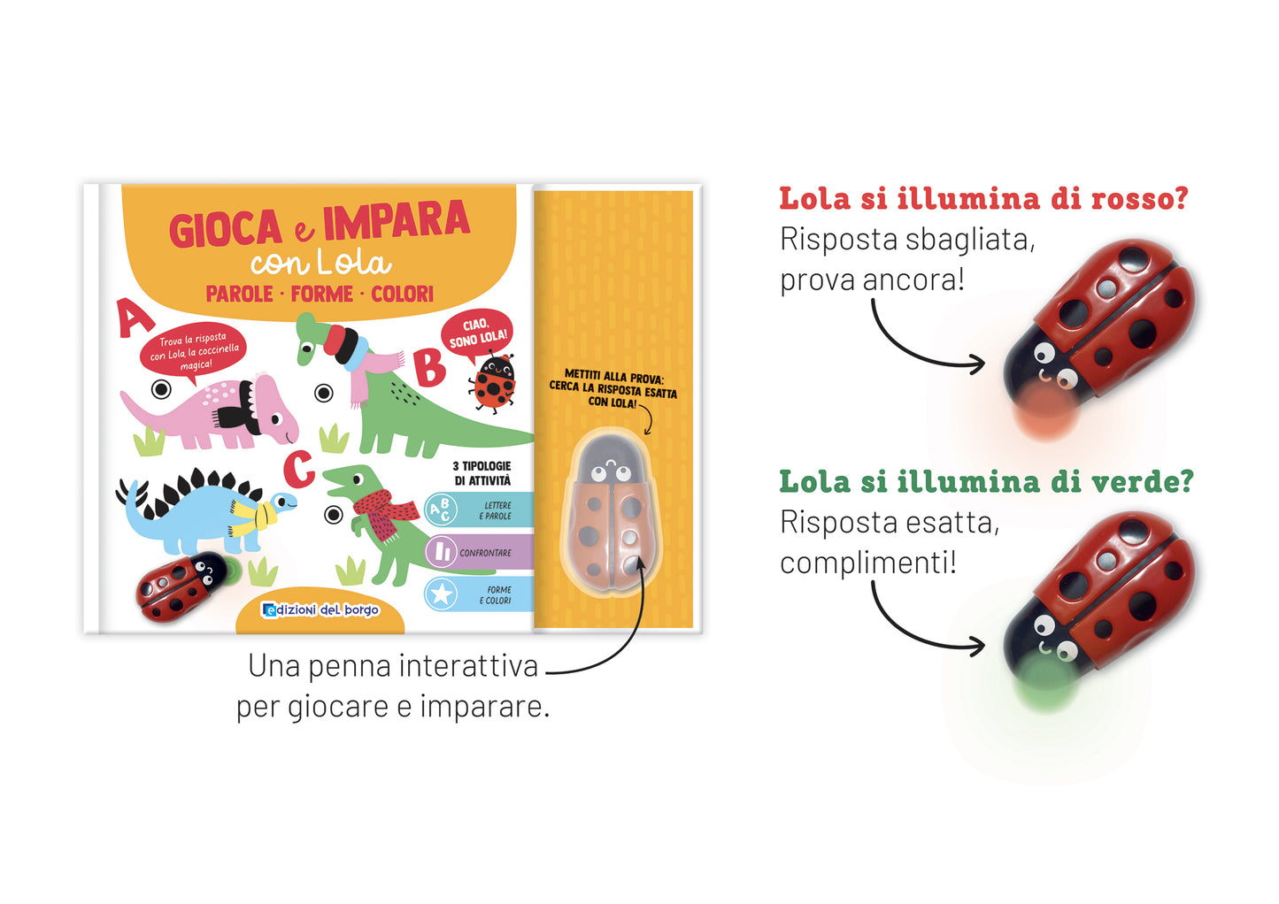 Gioca e impara con Lola vol 1::Parole, forme, colori