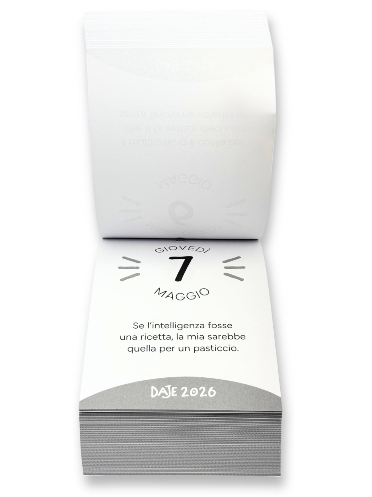 CALENDARIO DAJE 2026 da parete (10 X 14 cm)