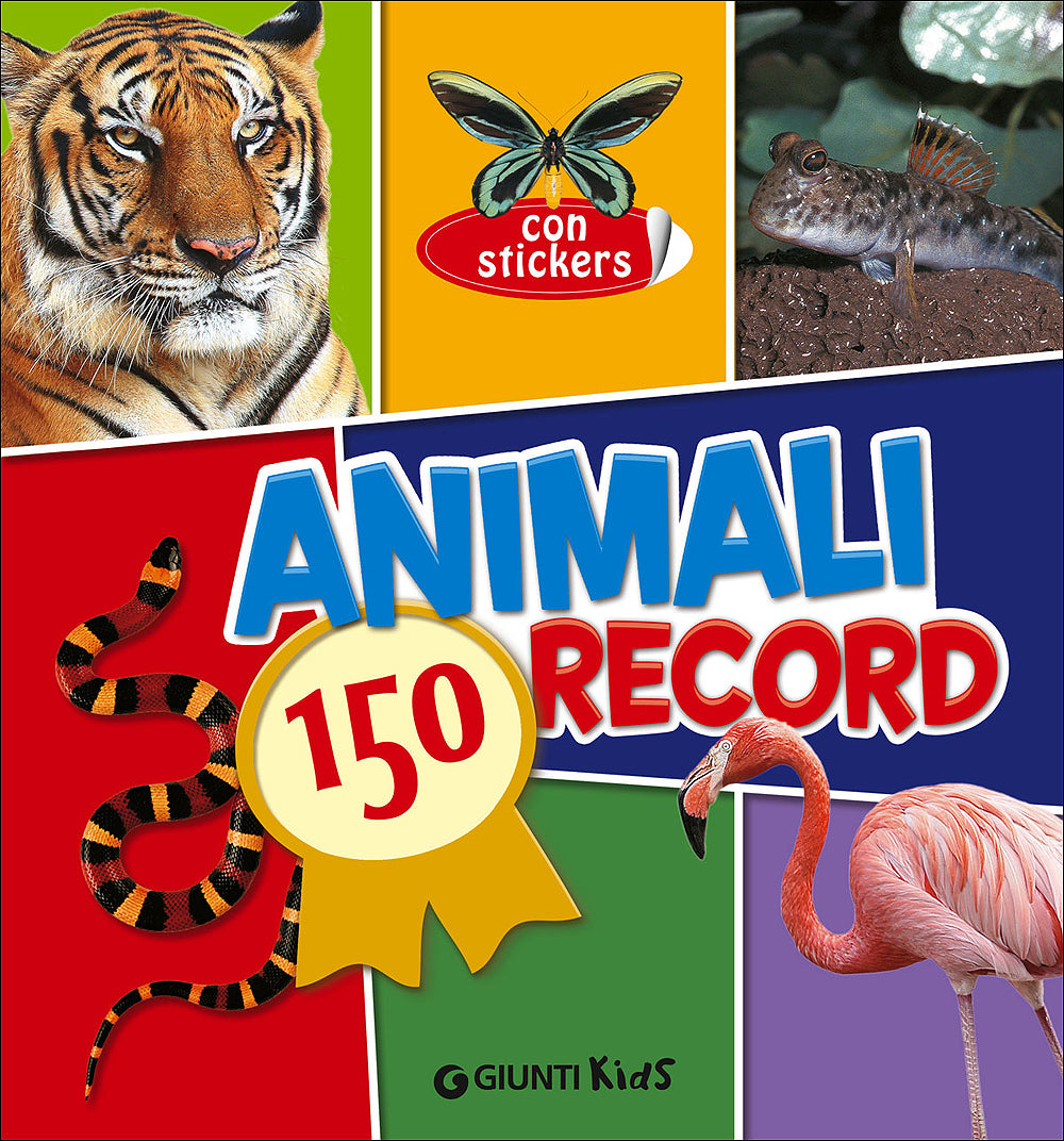 Animali 150 Record::Con stickers