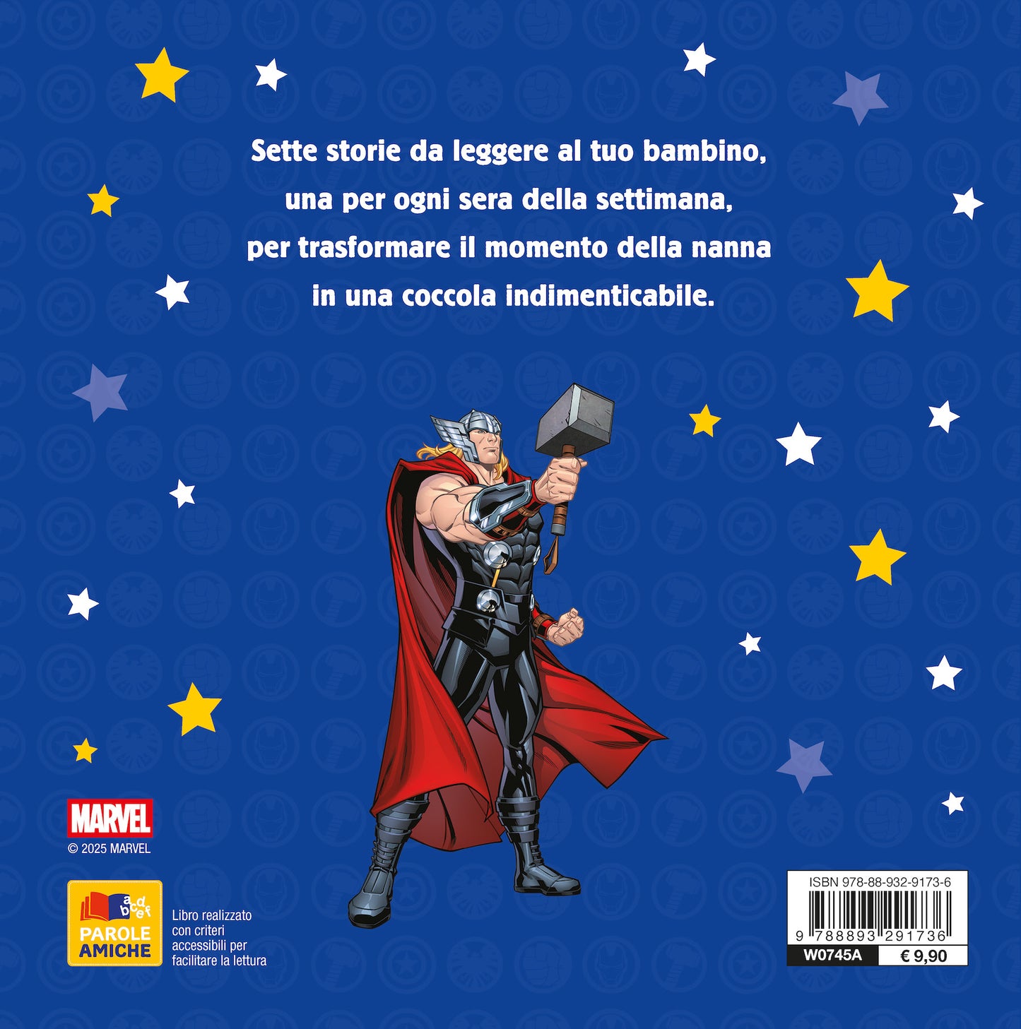 Marvel Avengers 7 Storie per la settimana::Nel mondo dei Supereroi - Scritto in stampatello maiuscolo
