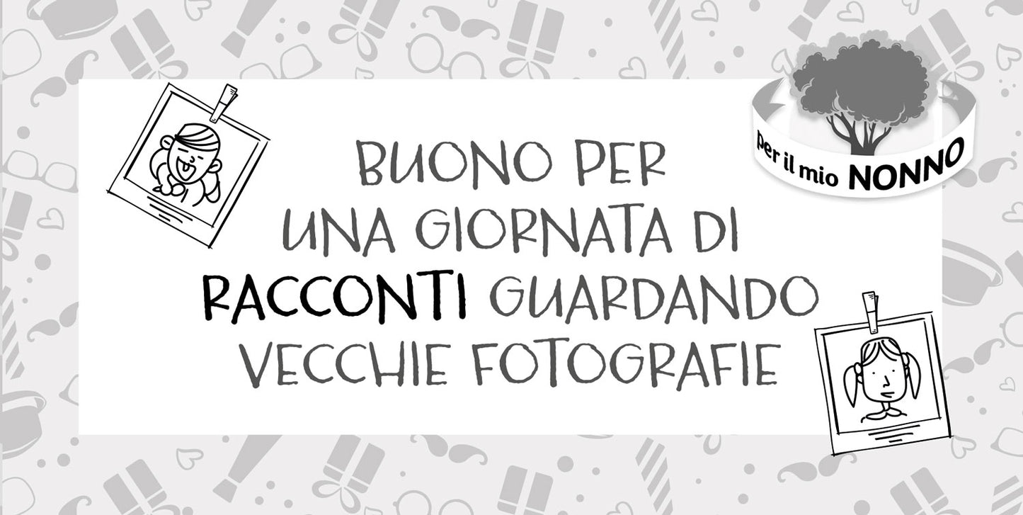 Coupon per il nonno::Buoni per momenti unici da vivere insieme!