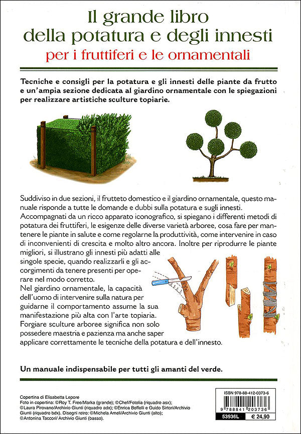 Il grande libro della potatura e degli innesti