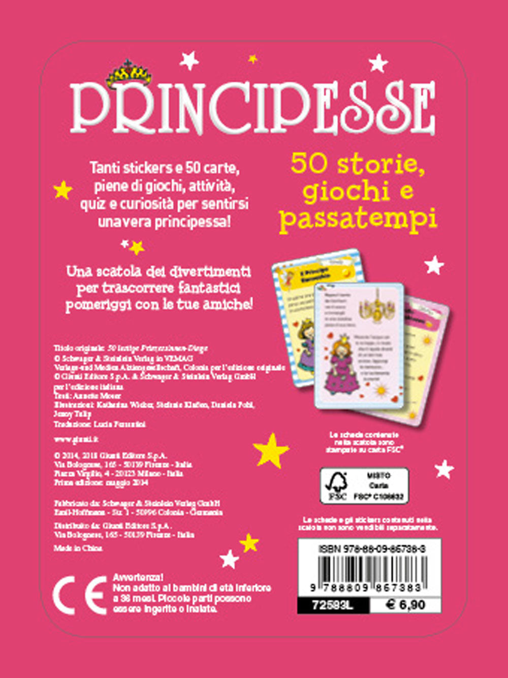 Principesse::50 storie, giochi e passatempi