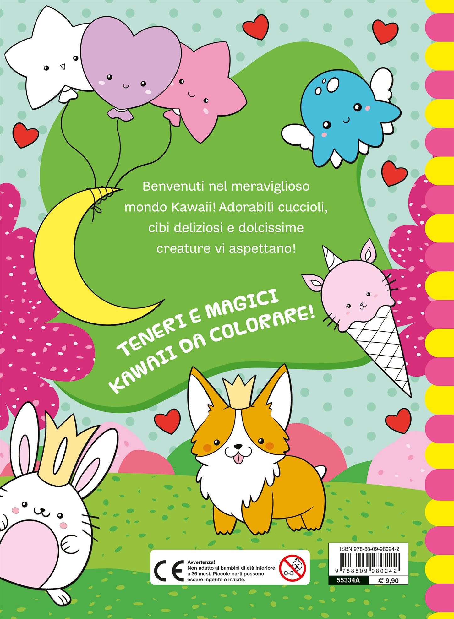 Kawaii Coloring Book