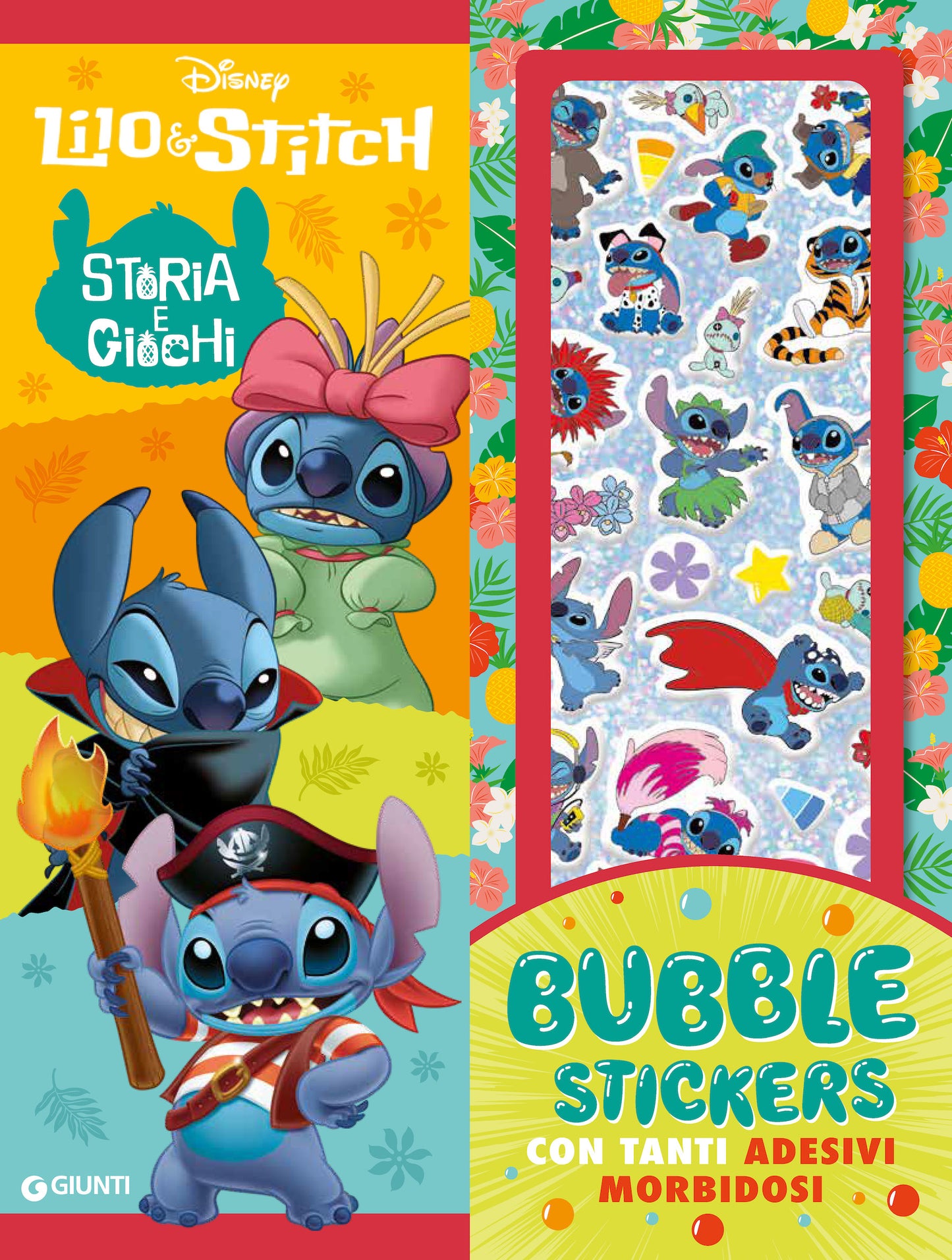 Lilo&Stitch Bubble Stickers::Con tanti adesivi morbidosi - Storia e Giochi