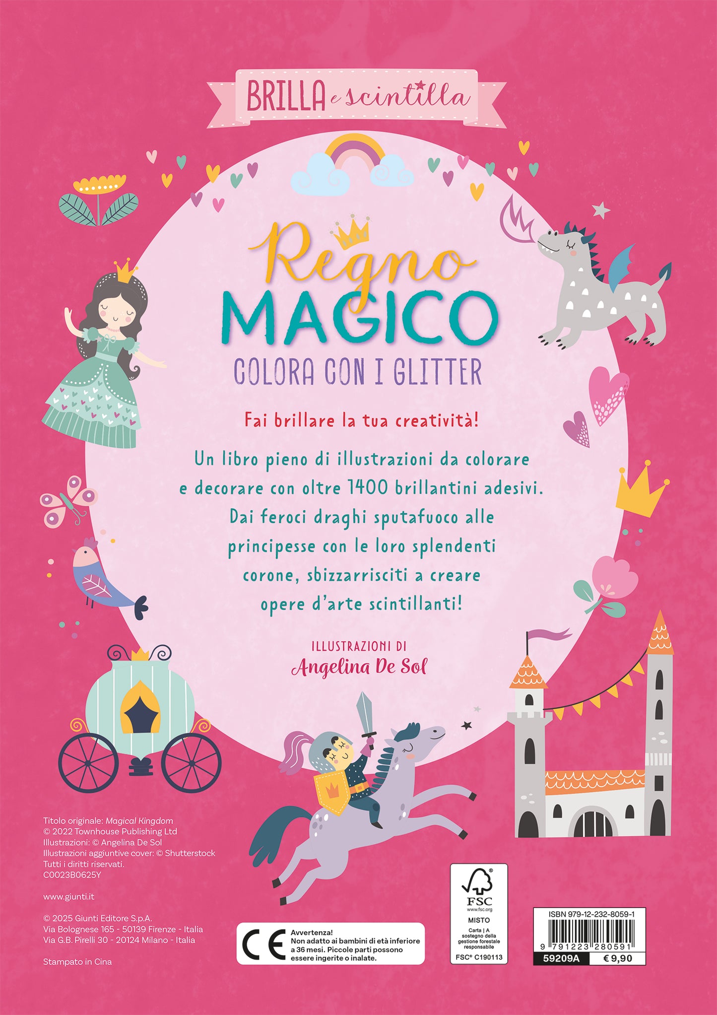 Regno magico::Colora con i glitter