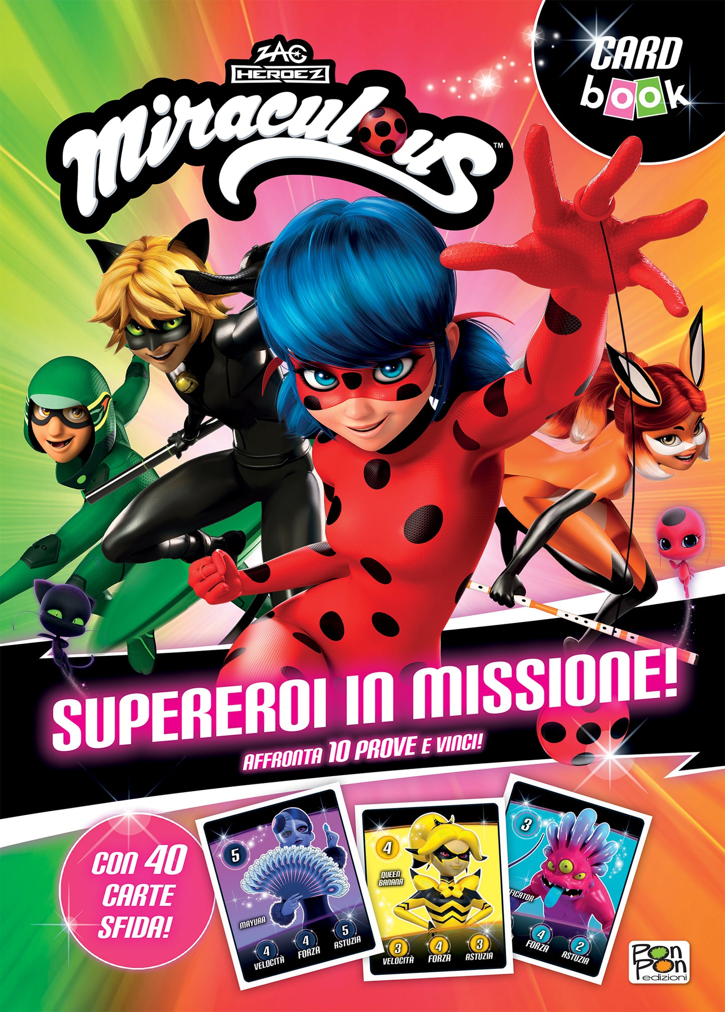 Miraculous. Card book. Supereroi in missione!
