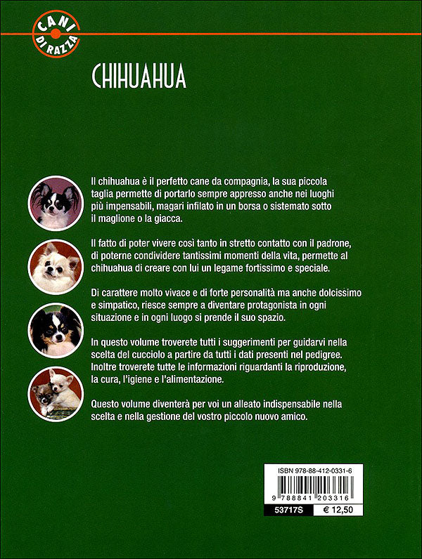 Chihuahua::Scelta del cucciolo - Standard - Educazione - Alimentazione - Salute