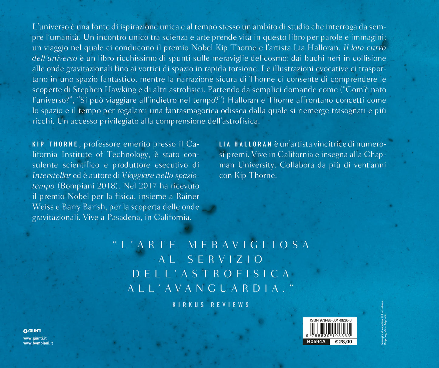 Il lato curvo dell'universo::Un'odissea tra buchi neri, wormhole, viaggi nel tempo e onde gravitazionali