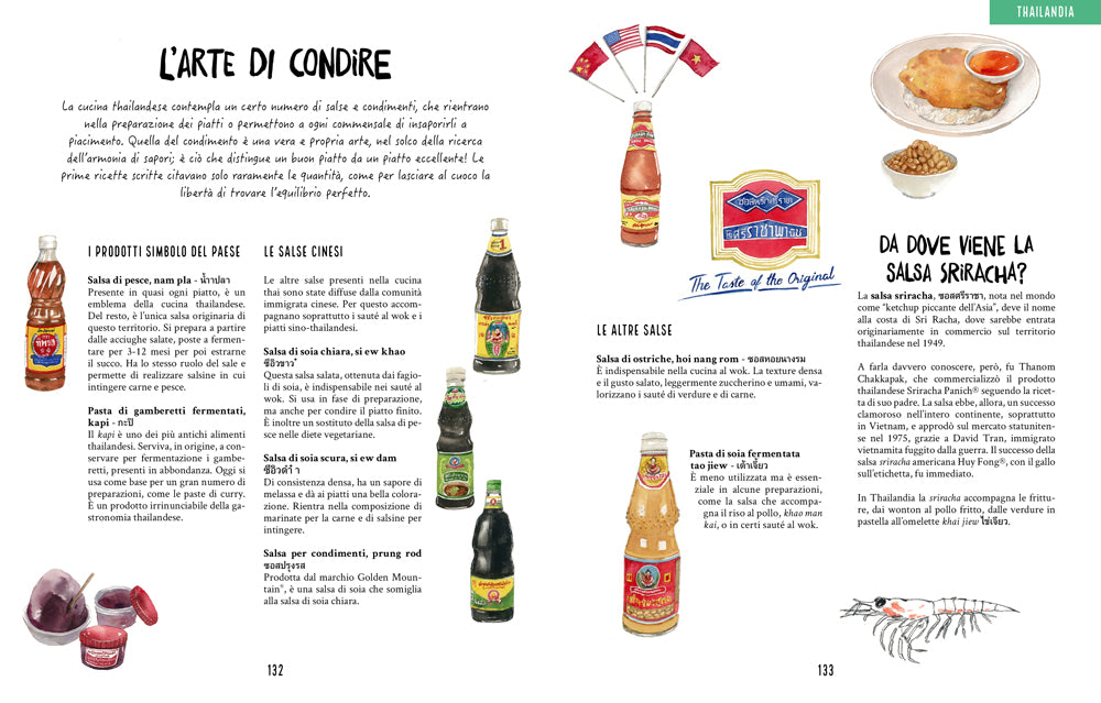 LA CUCINA ORIENTALE ILLUSTRATA. ::LE RICETTE E LE CURIOSITA' PER CONOSCERE TUTTO SULLA TRADIZIONE GASTRONOMICA DI CINA, COREA, GIAPPONE, THAILANDIA, VIETNAM