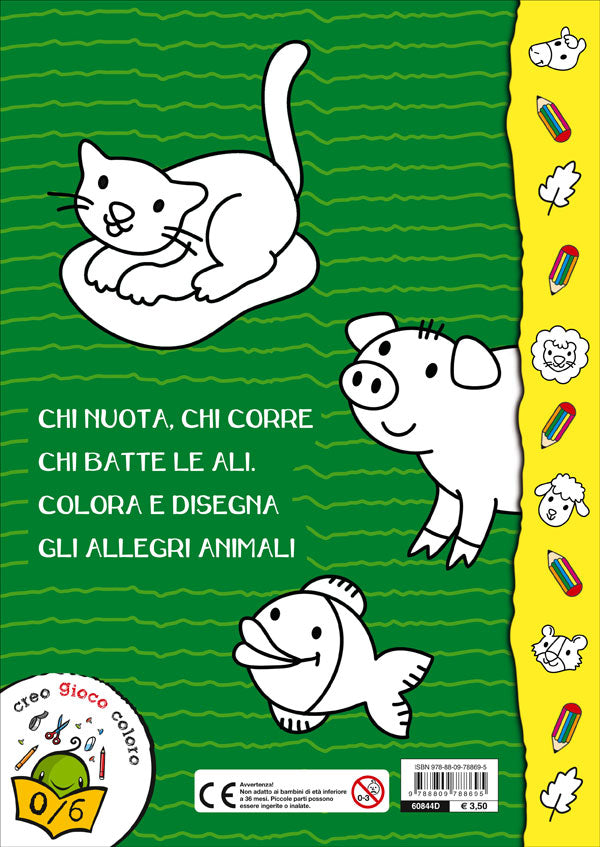 Colora gli animali::Colora per i + piccoli