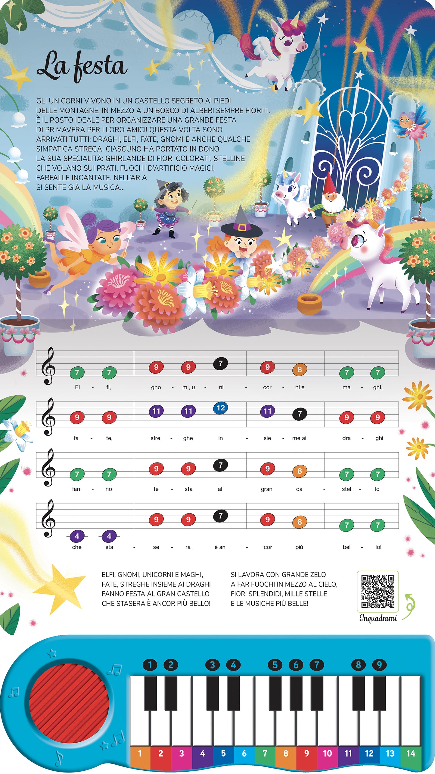 Il libro pianoforte degli Unicorni