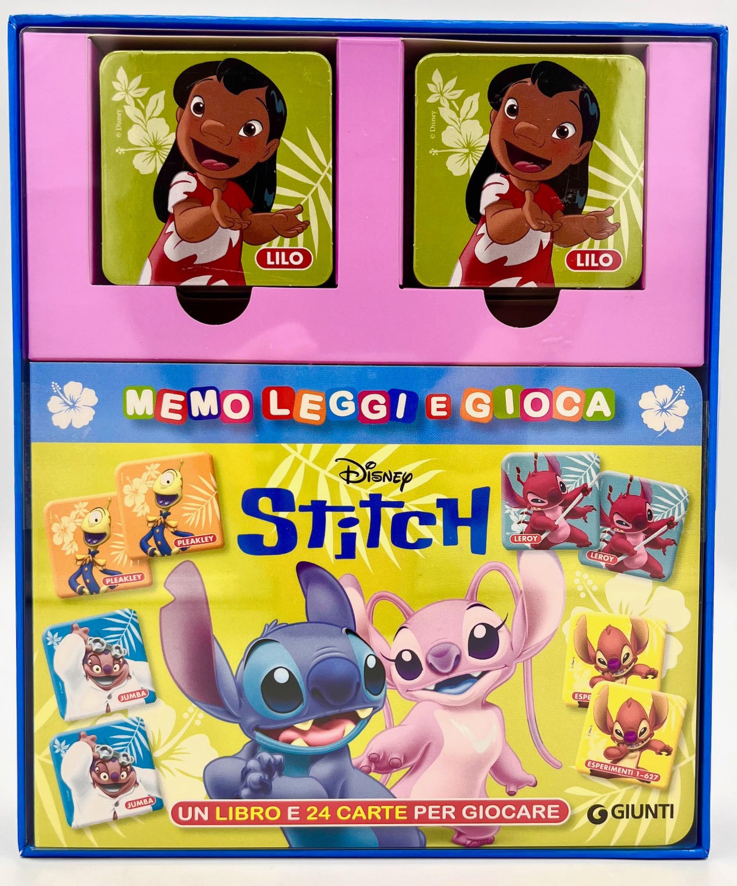 Stitch Memo Book::Memo Leggi e gioca - Un libro e 24 carte per giocare