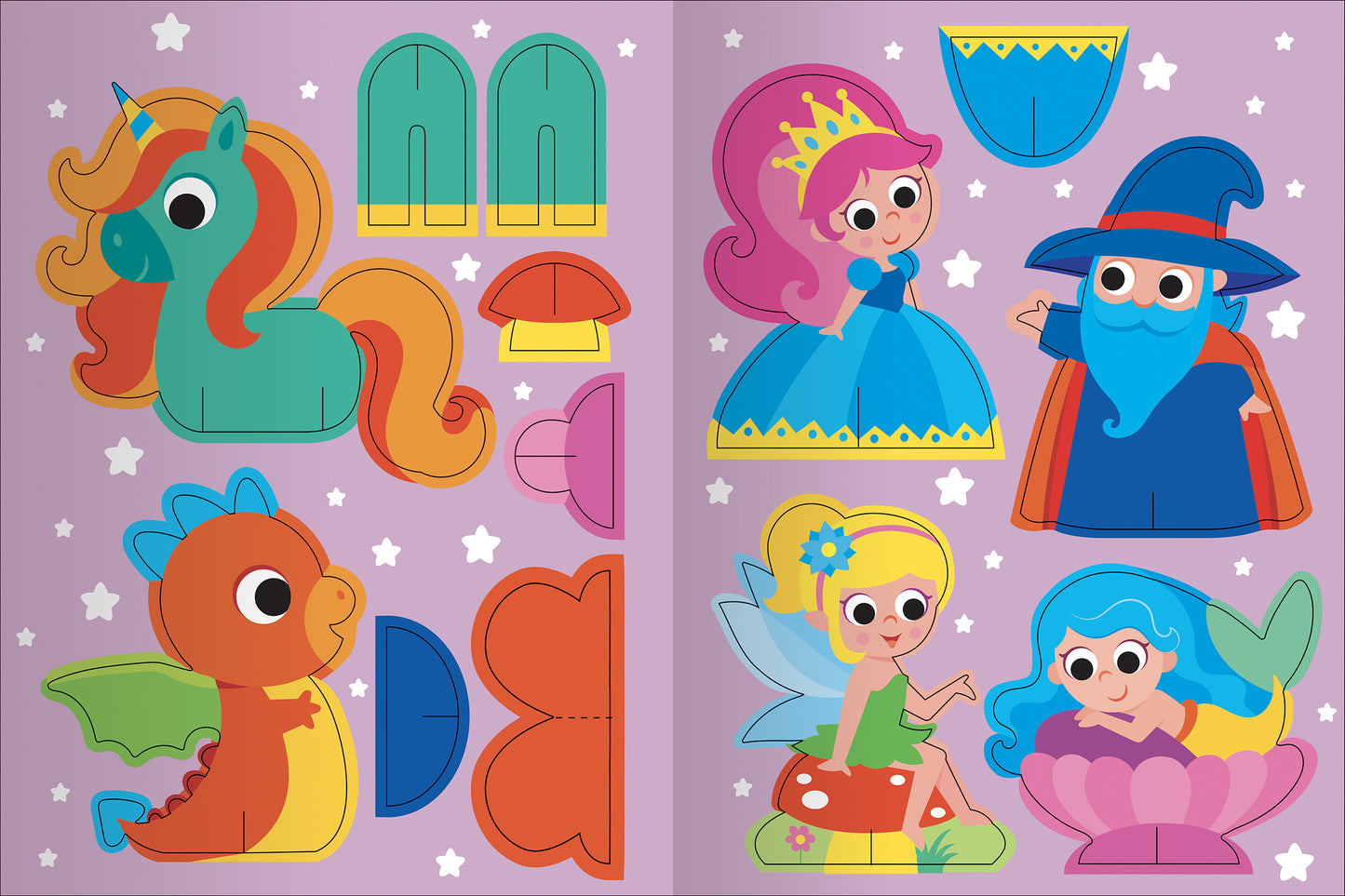 Mondi Magici::Giochi, percorsi, labirinti, coloring