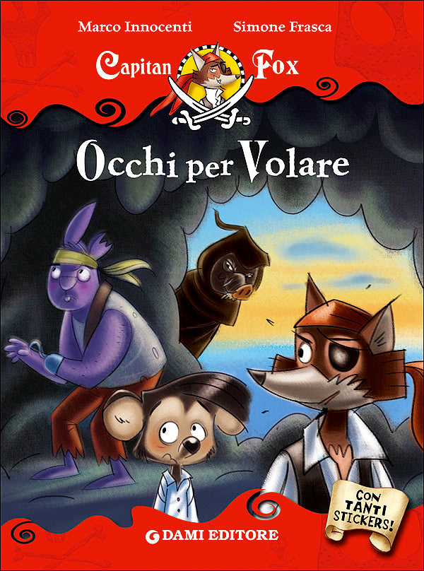 Capitan Fox - Occhi per volare::Con tanti stickers!