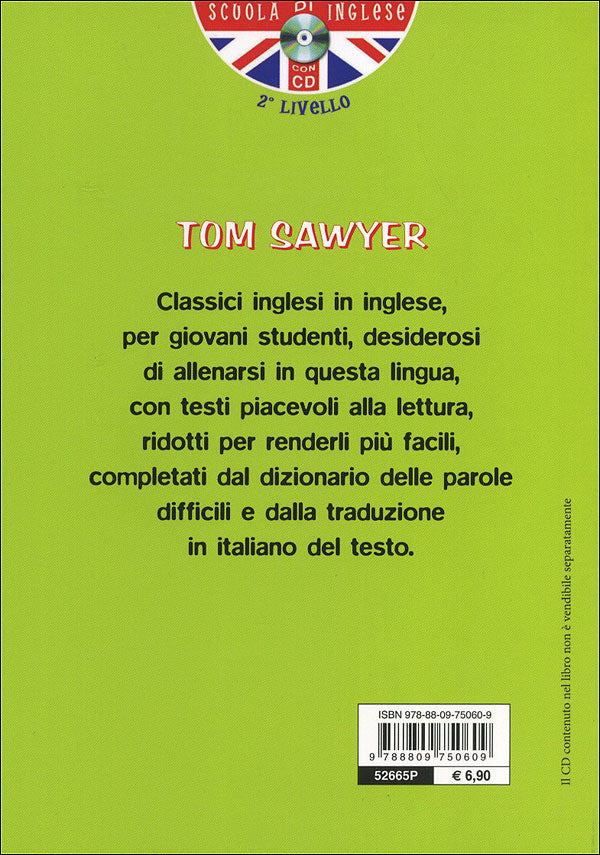 Tom Sawyer + CD::Con traduzione e dizionario