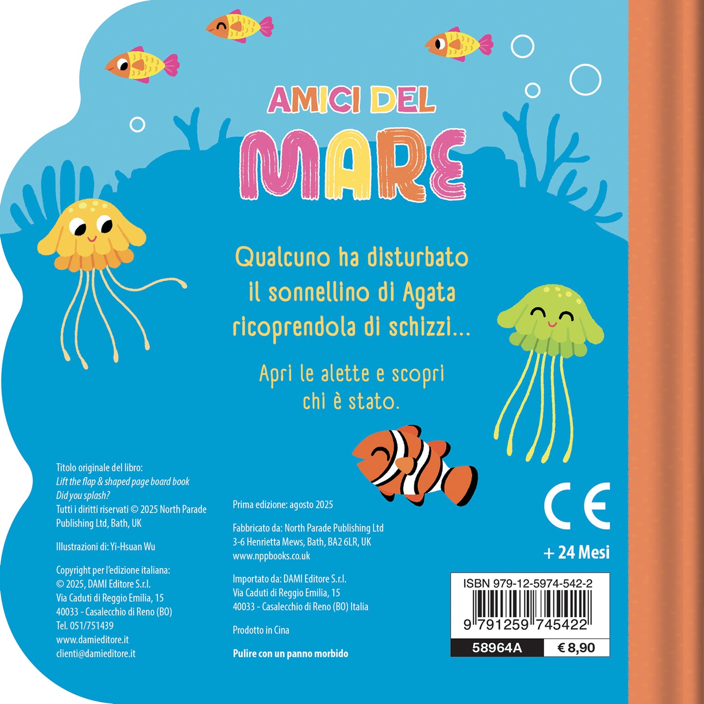 Amici del mare::con tante alette alza e scopri