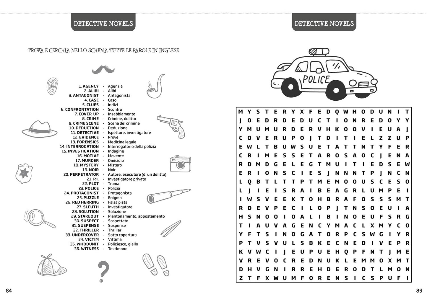 Crucipuzzle English::l'inglese divertente