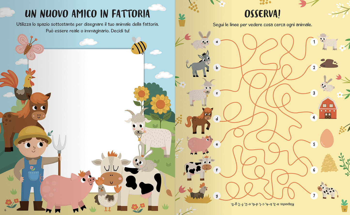 Fattoria::Giochi, Attività, Sticker