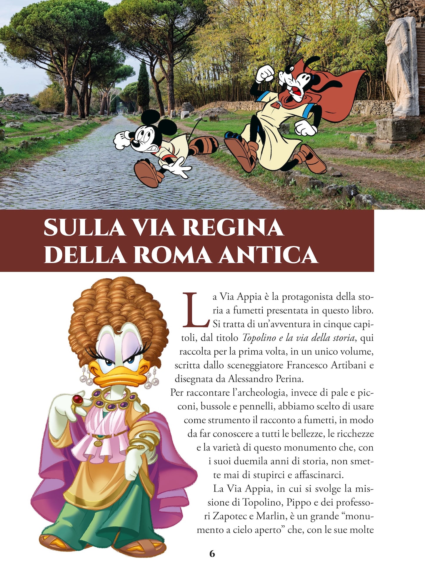 Sulla Via della Roma antica - Fumetti nel tempo