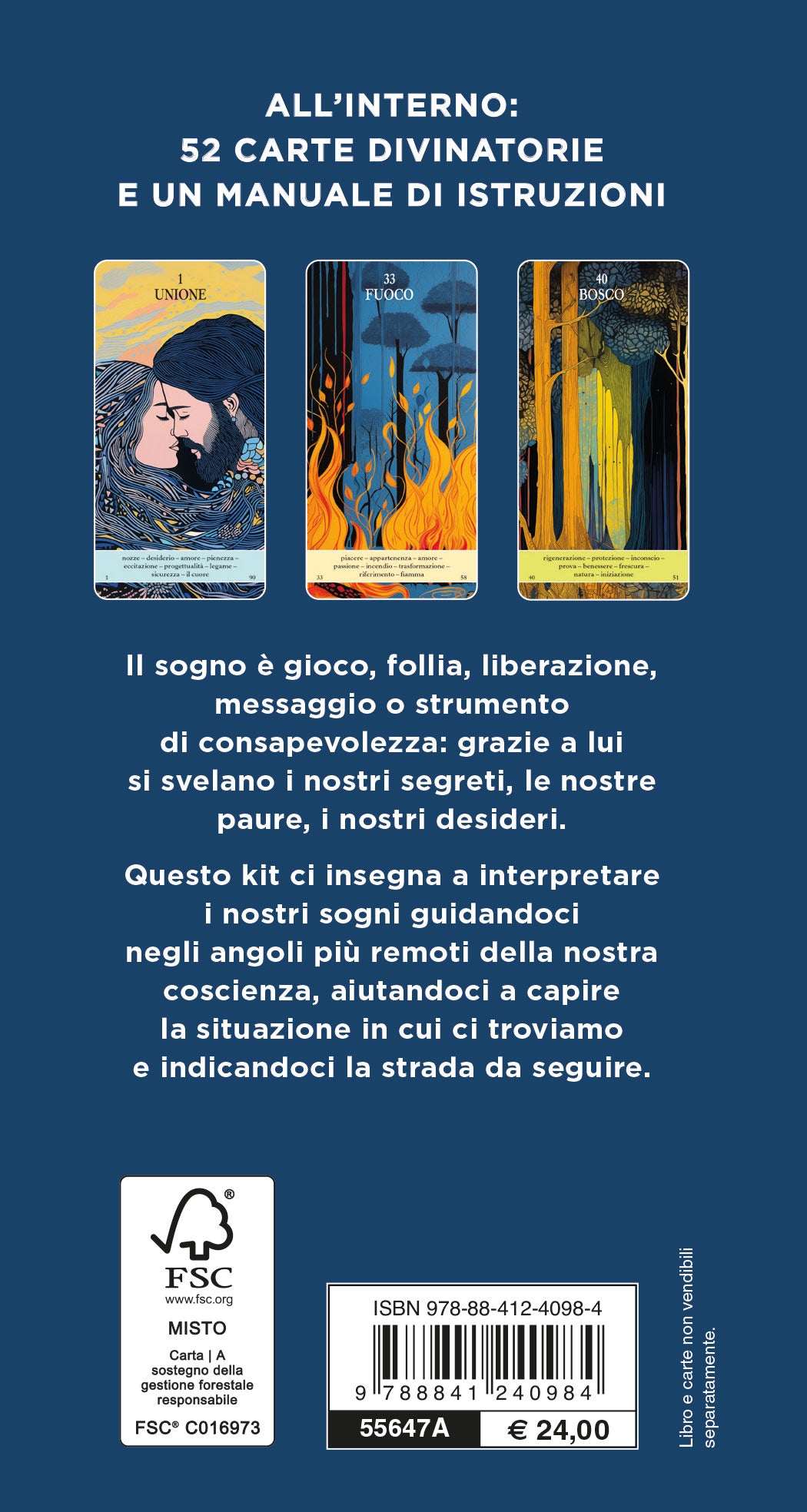 Le carte divinatorie dei sogni::Interpretazione psicologica, simboli e significati