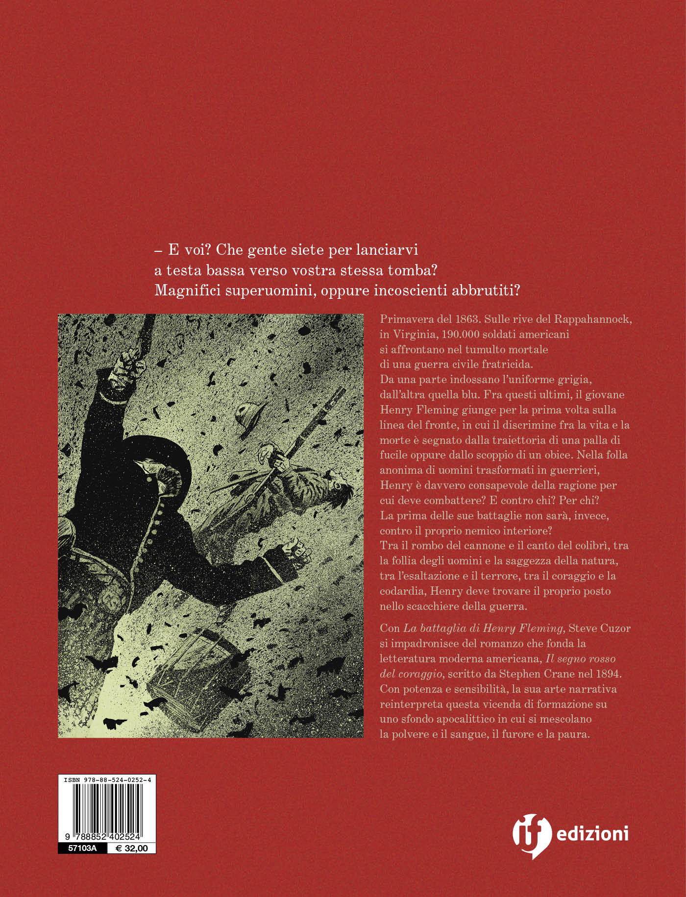 LA BATTAGLIA DI HENRY FLEMING::Dal romanzo di Stephen Crane