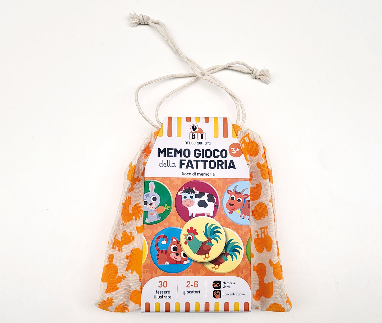 Memo gioco della fattoria