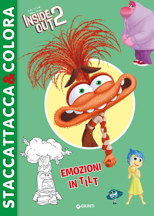 Emozioni in tilt Staccattacca&colora Inside Out 2