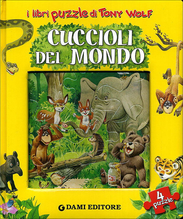 Cuccioli del mondo::Con 4 puzzle di Tony Wolf