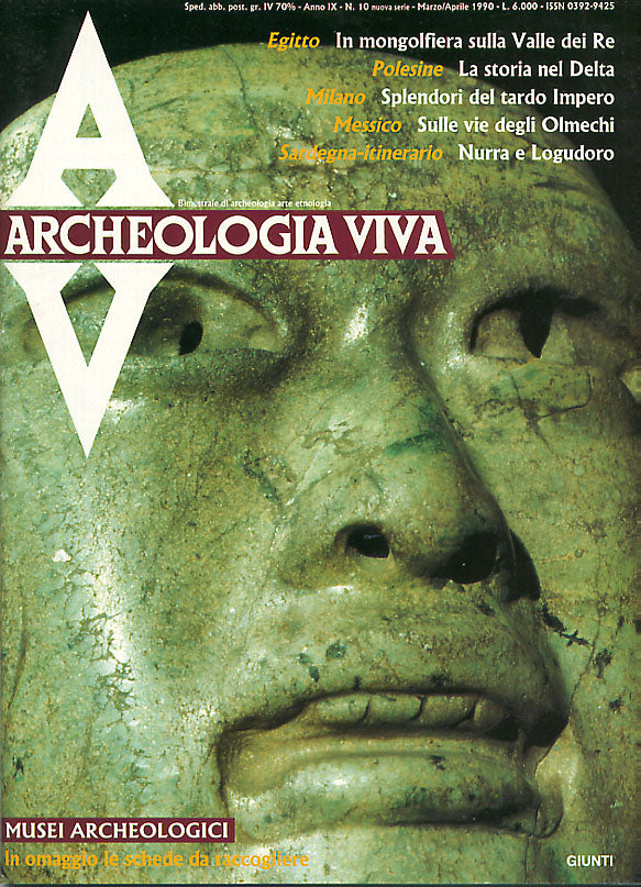 Archeologia Viva n. 10 - marzo/aprile 1990::Rivista bimestrale