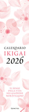 IKIGAI. SENSO DELLA VITA GIAPPONE 2026 da parete (12,5 X 48 cm)