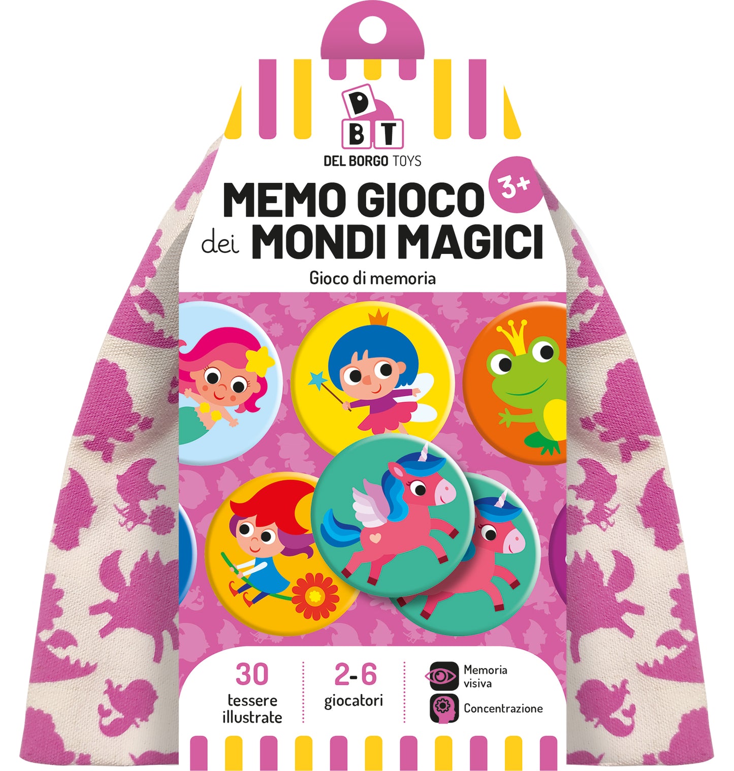 Memo gioco dei mondi magici