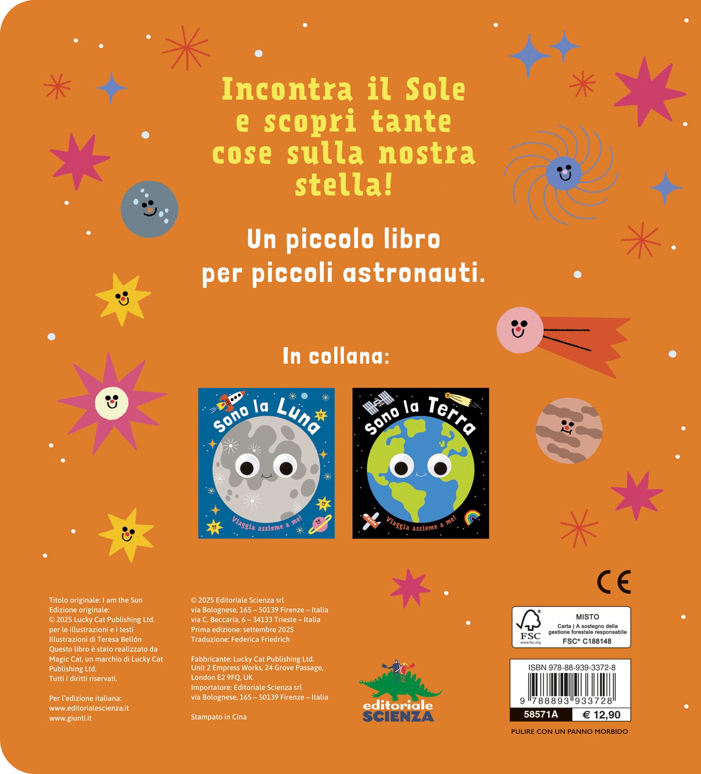 Sono il Sole::Piccoli libri per piccoli astronauti