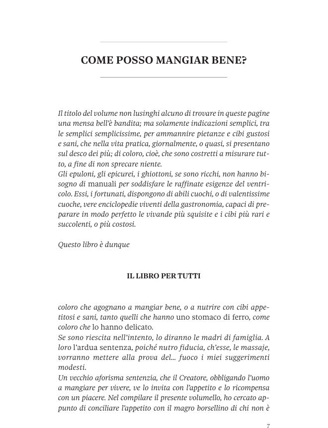 COME POSSO MANGIARE BENE?