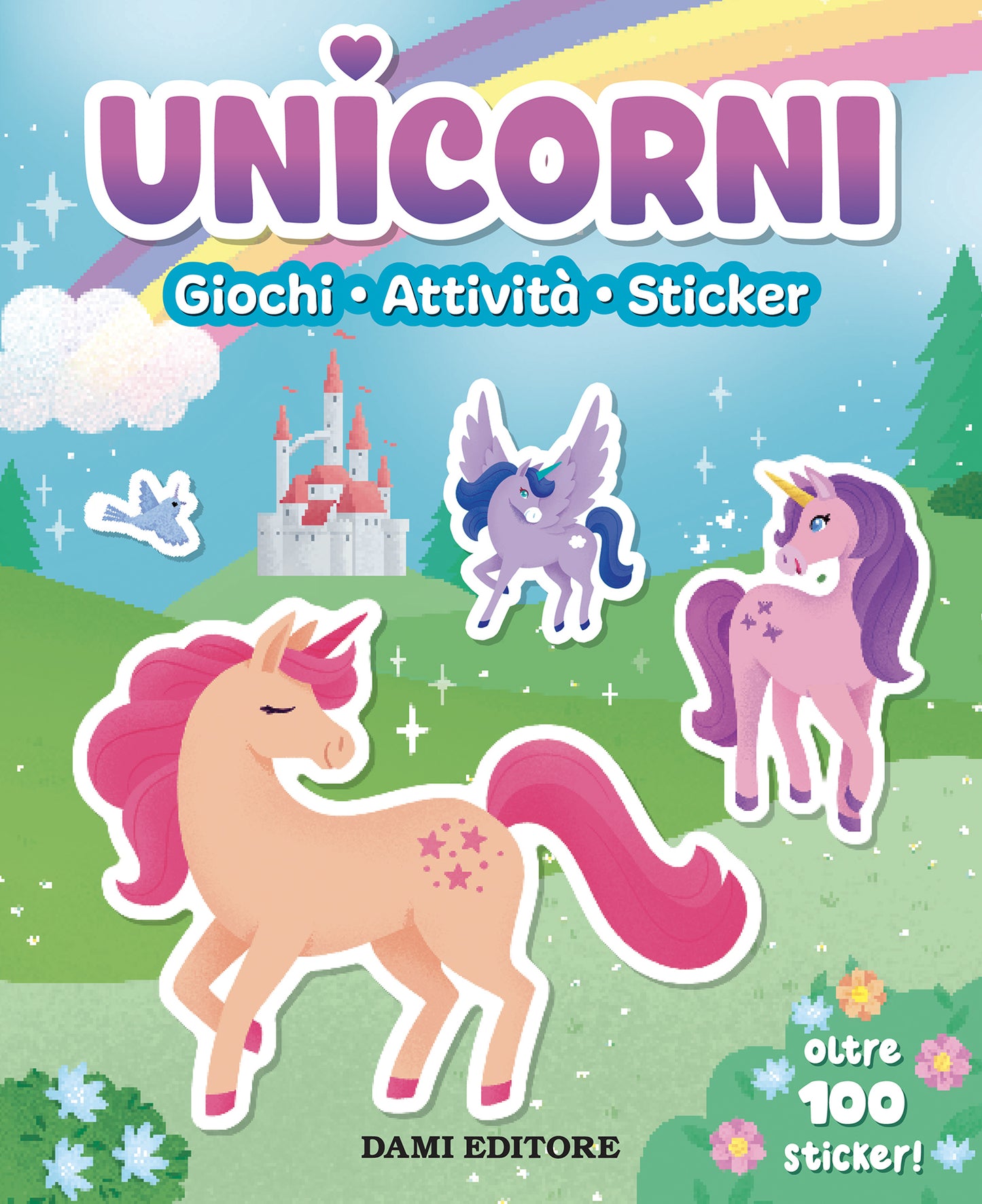 Unicorni::Giochi, Attività, Sticker