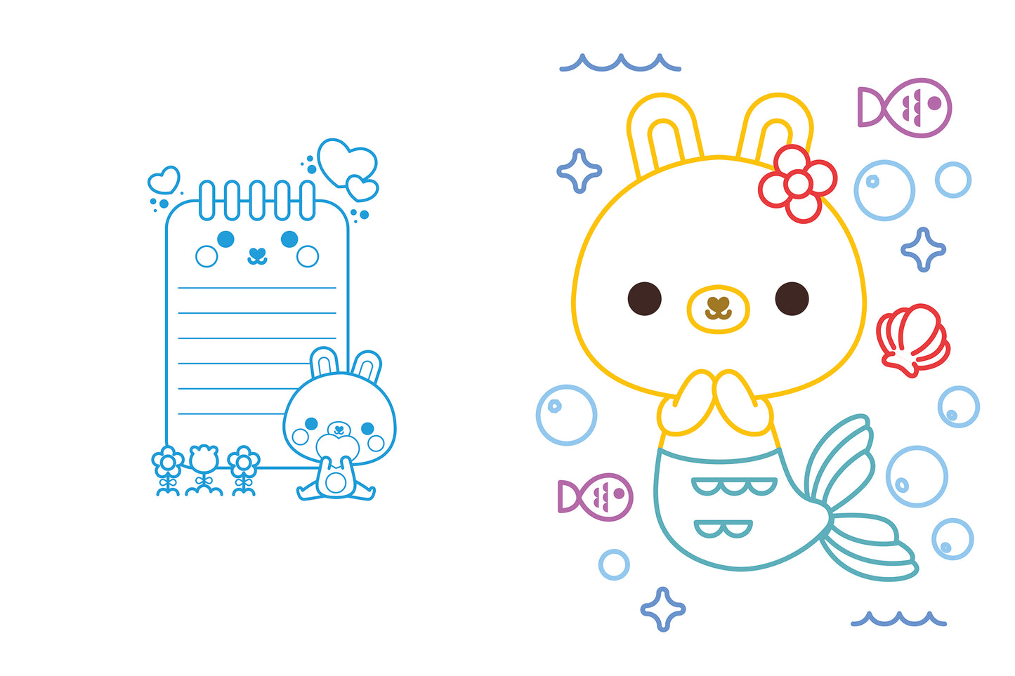 Mondi magici::Coloro facile senza uscire dai contorni