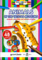 Colouring Book. Animals in the Vatican Museums::Animals colouring and stickers to play - With 48 stickers