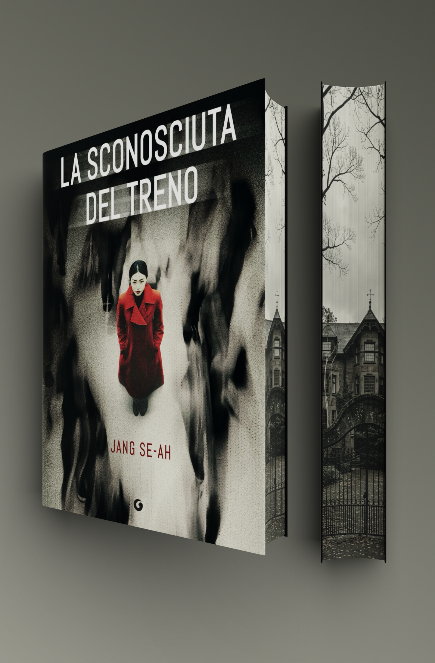 La sconosciuta del treno | Custom Sprayed Edges