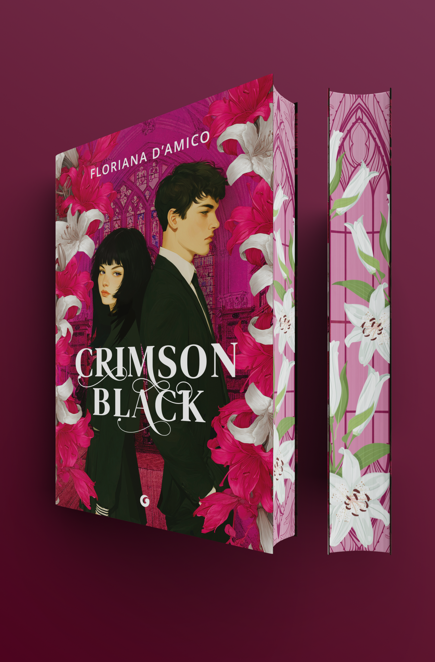 Crimson Black  | Custom Sprayed Edges