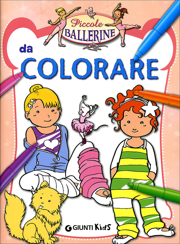 Piccole Ballerine da colorare