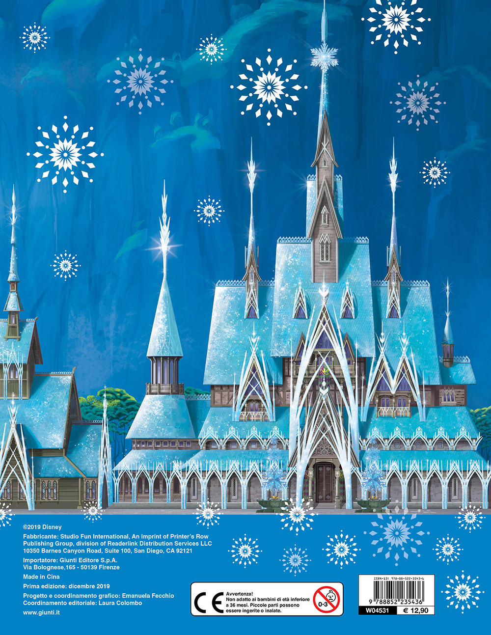 Frozen - I magneti Disney::Usa i magneti nel castello e inventa tante storie!