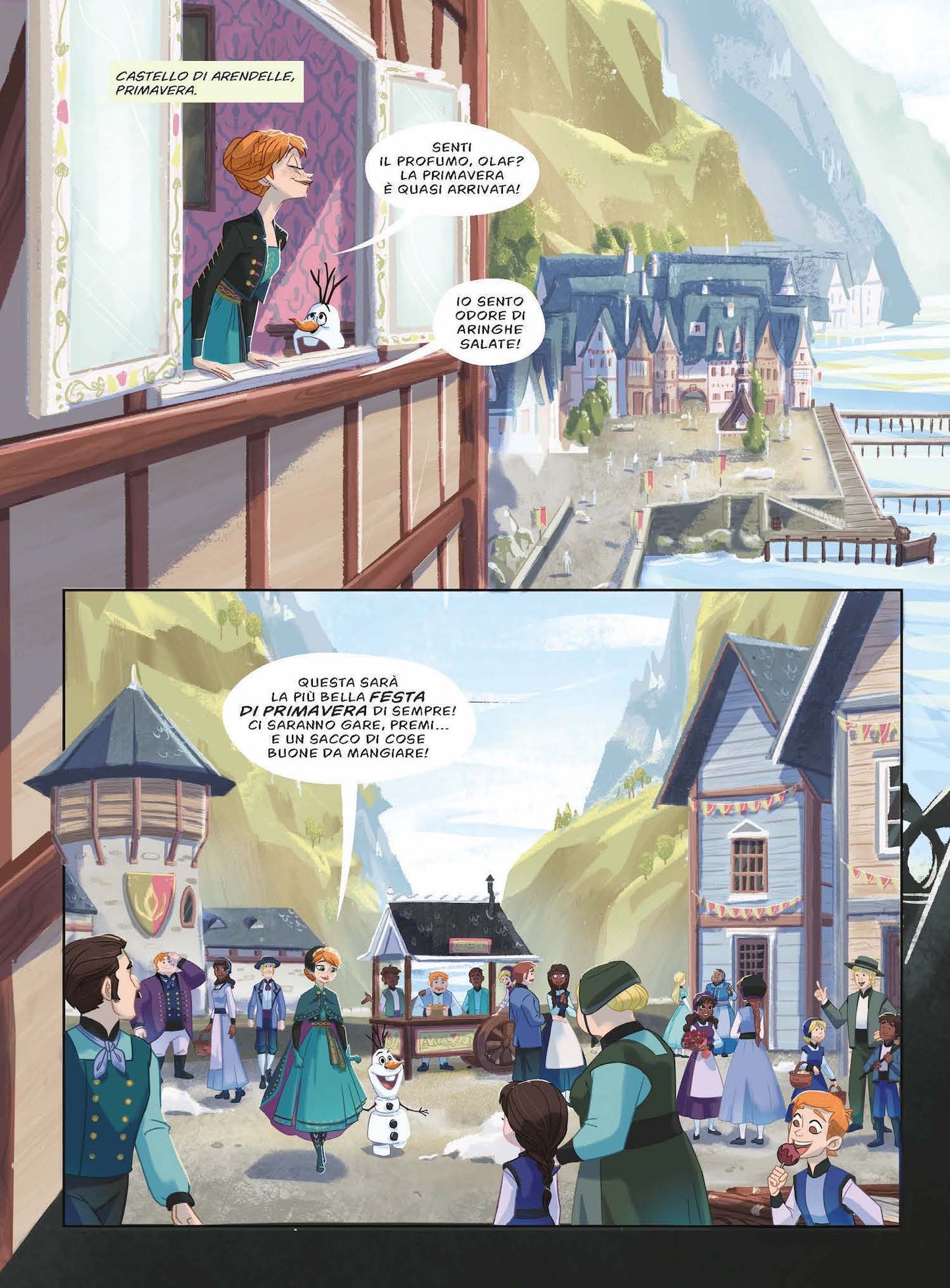 Disney Princess - L'avventura di Anna::Un'avventura illustrata e a fumetti