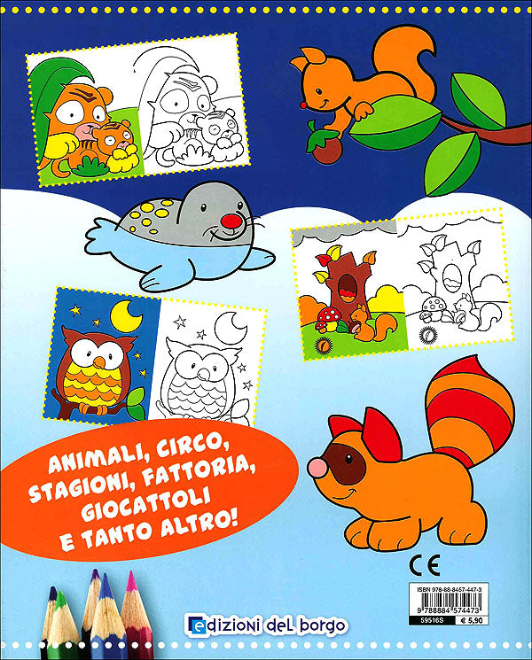 Un mondo da colorare::144 pagine per colorare in allegria!