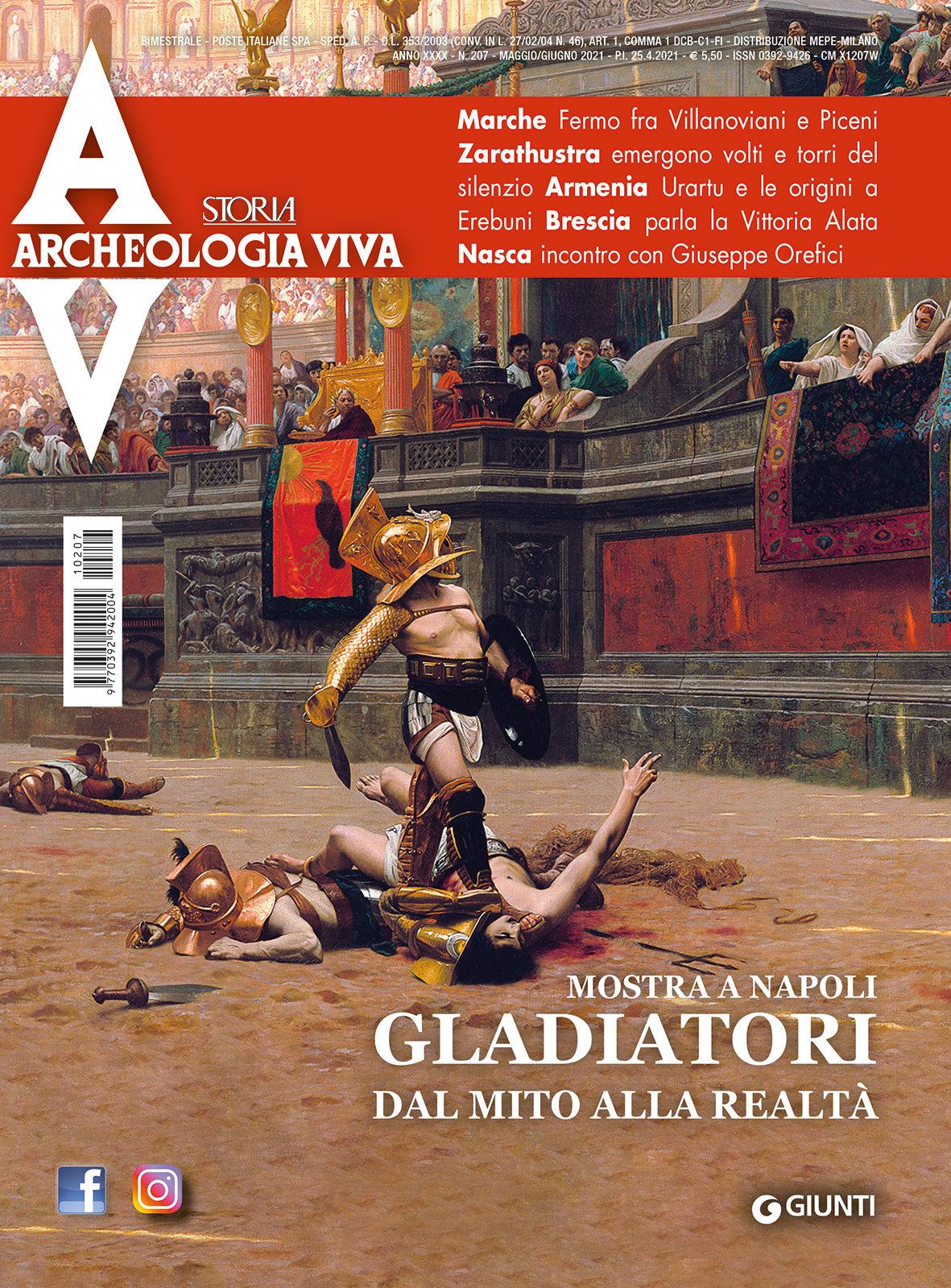 Archeologia Viva n. 207 - maggio/giugno 2021::Rivista bimestrale