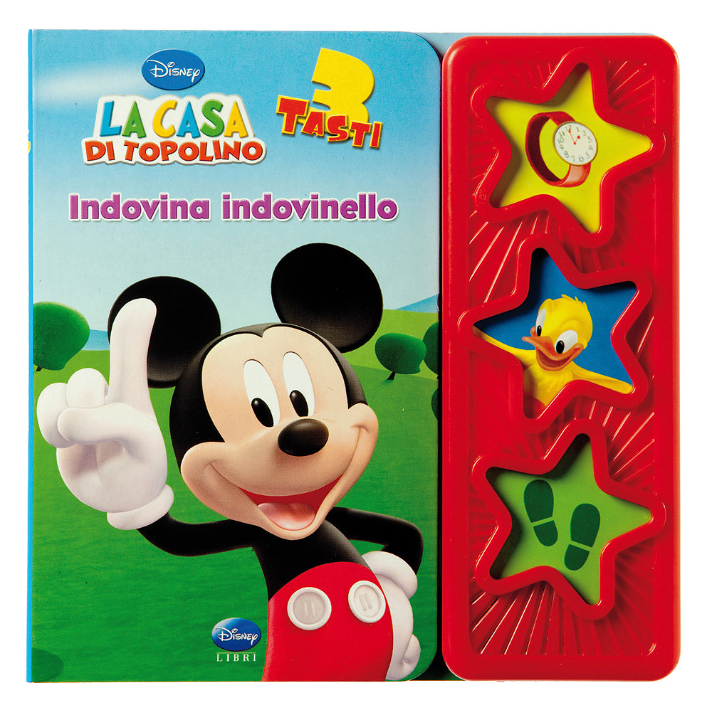 3 tasti - La casa di Topolino. Indovina indovinello