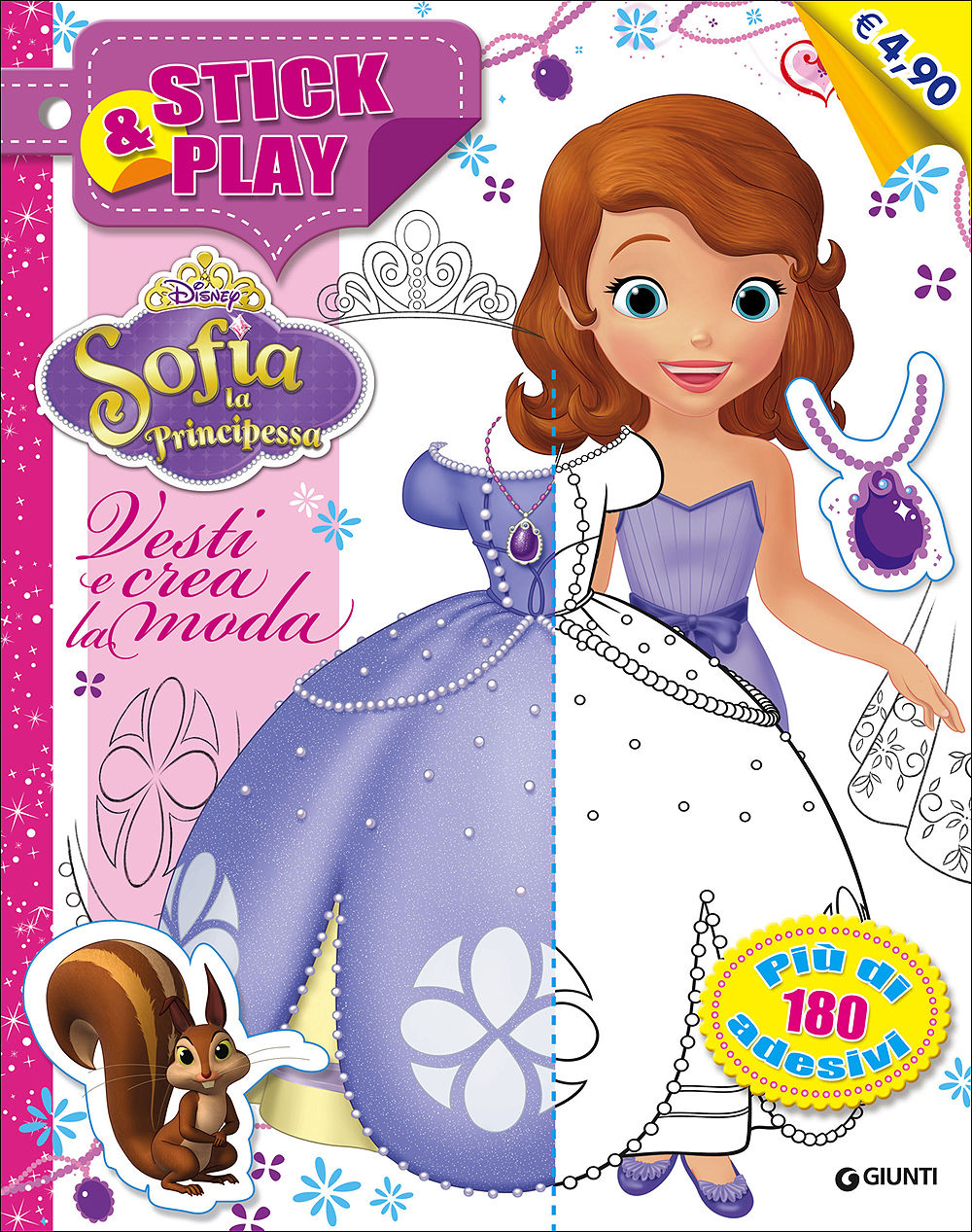 Stick&Play - Sofia la Principessa::Vesti e crea la moda - Più di 180 adesivi